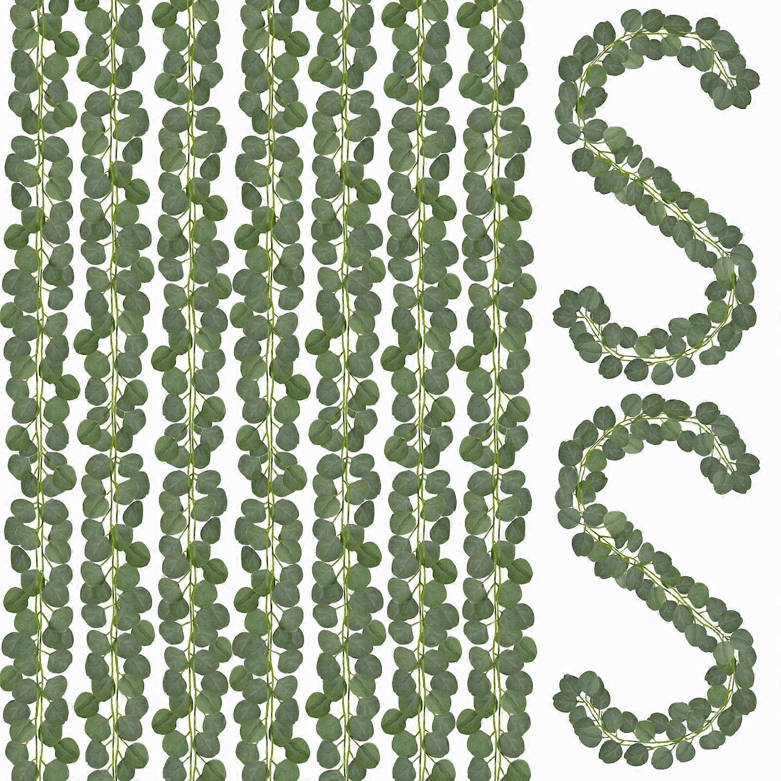 30Pcs Artificial Eucalyptus Garland 210Ft Realistic Greenery for Wedding Party Table and Home Decor