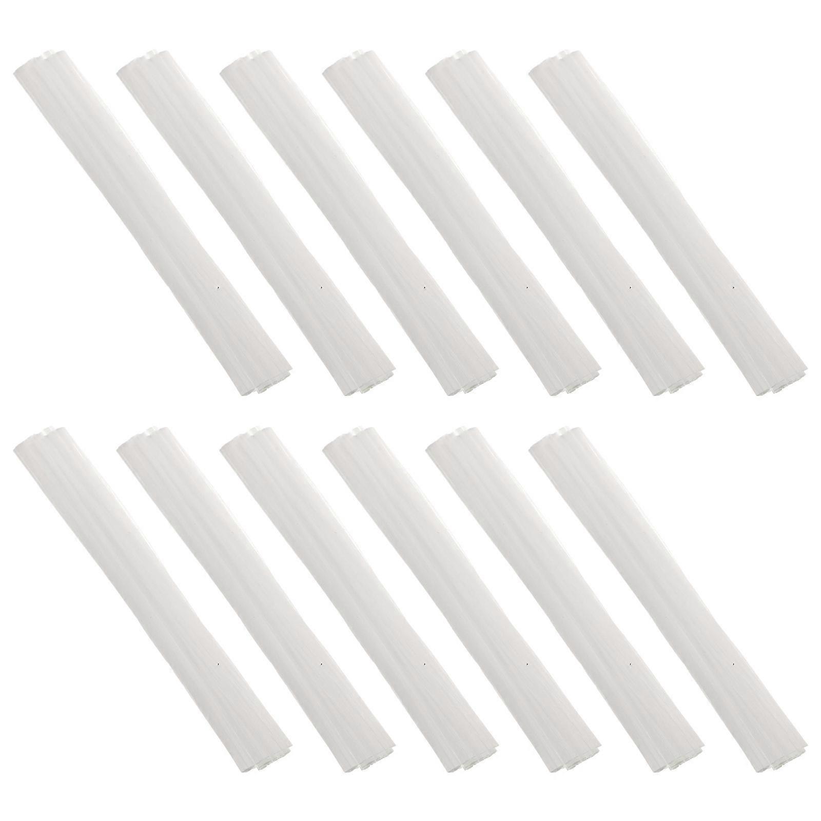 Fiber Nail Extension Fibers for DIY Use 100Pcs Flexible White Fibers