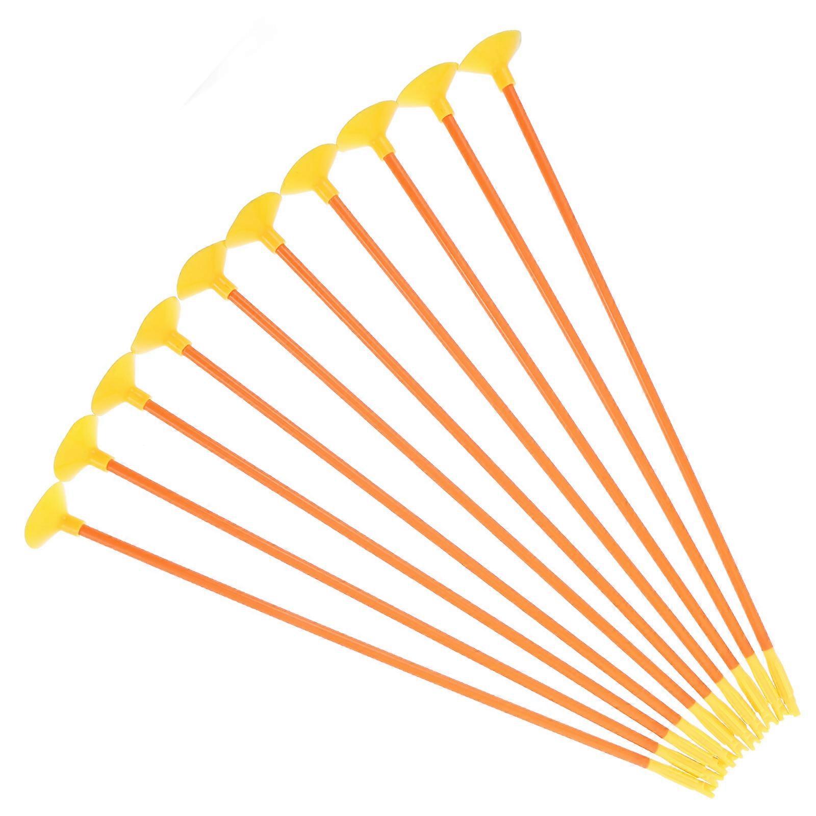 Plastic Arrows for Kids Toy Bow Target Practice 10Pcs Suction Arrows