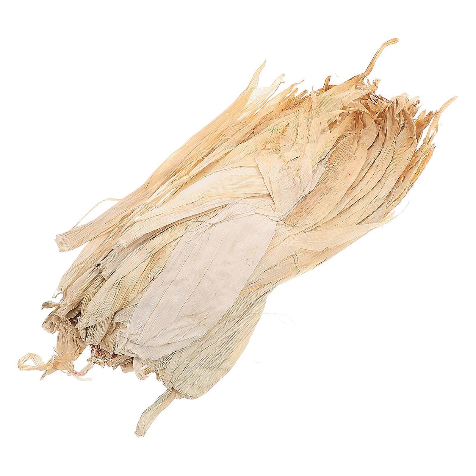 Handcrafted Corn Husk Materials for Slipper Making 1 Bag Supplies