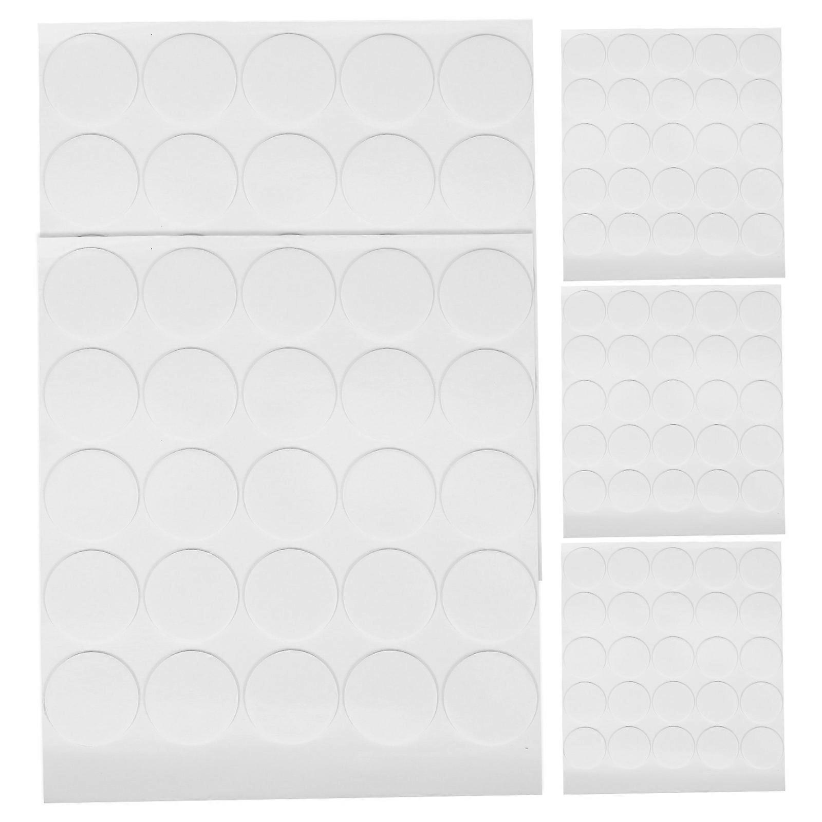 5 Sheets Small Double Sided Tape Removable Adhesive Pads
