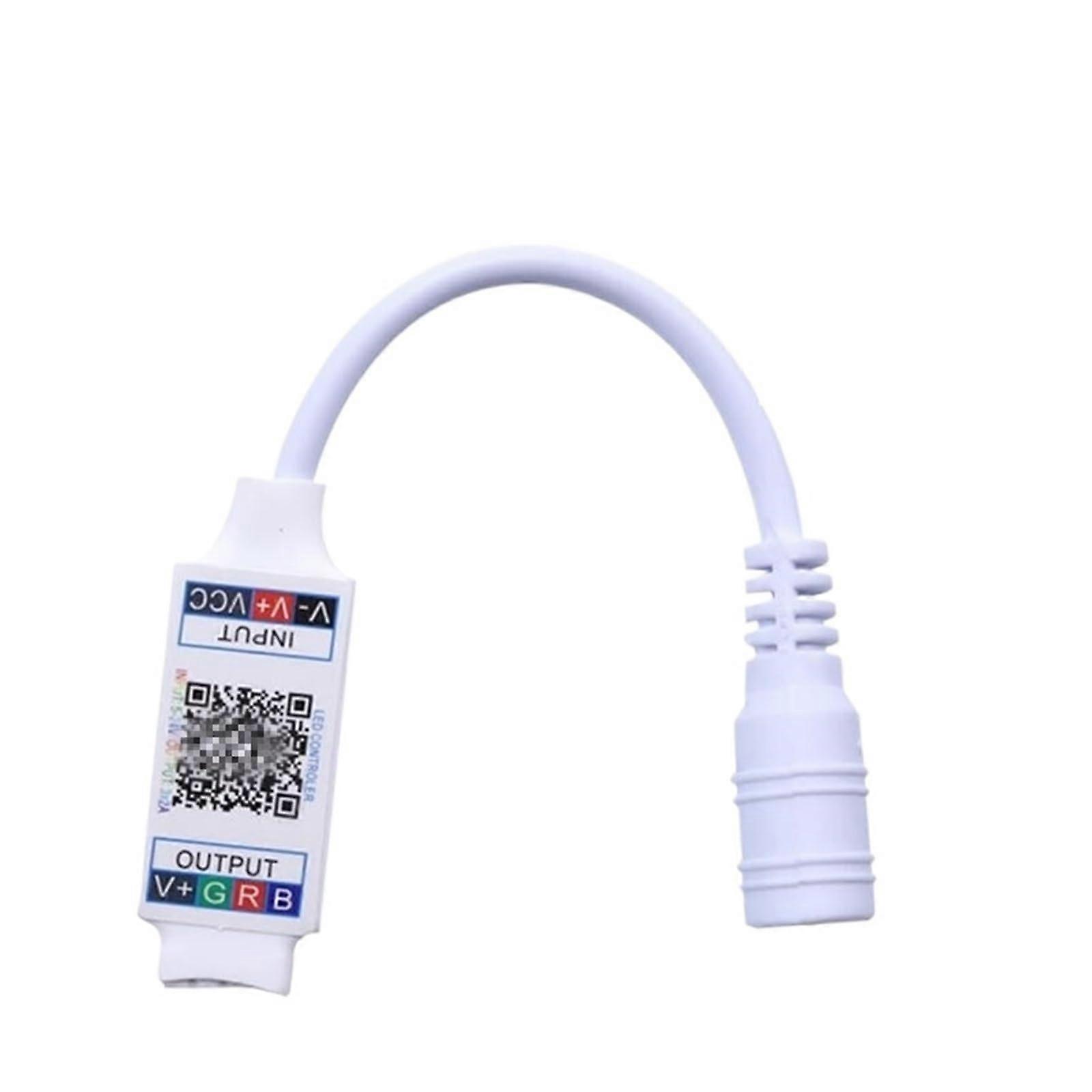 Mini RGB LED Light Strip Controller 524V White Easy Color Adjustment  Current Output