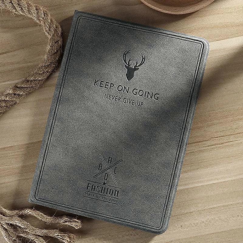 Stylish Case For Ipad Mini6/mini7 8.3" Deer Head Gray Soft Leather