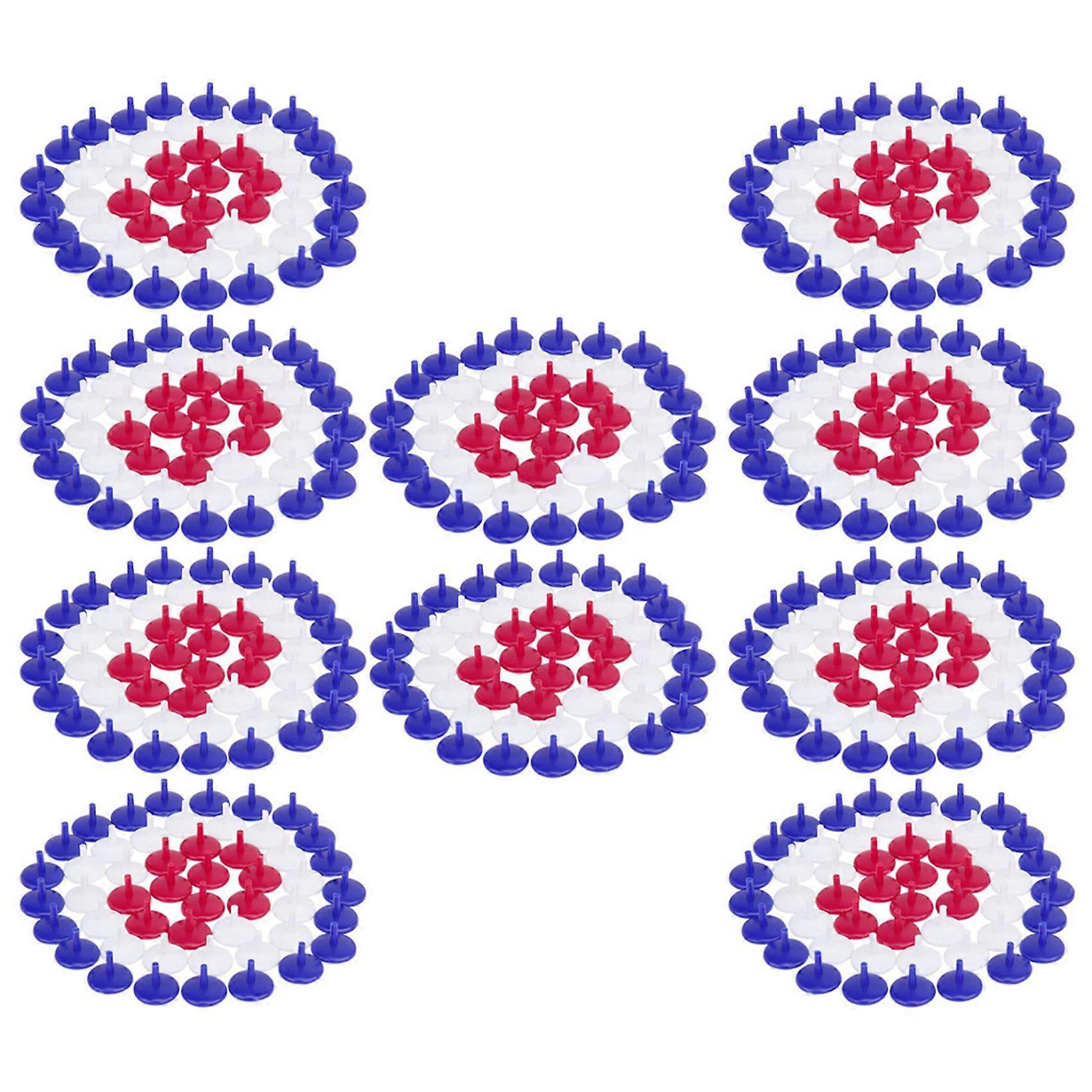 500 PCS Golf Ball Marker 18mm Random Color