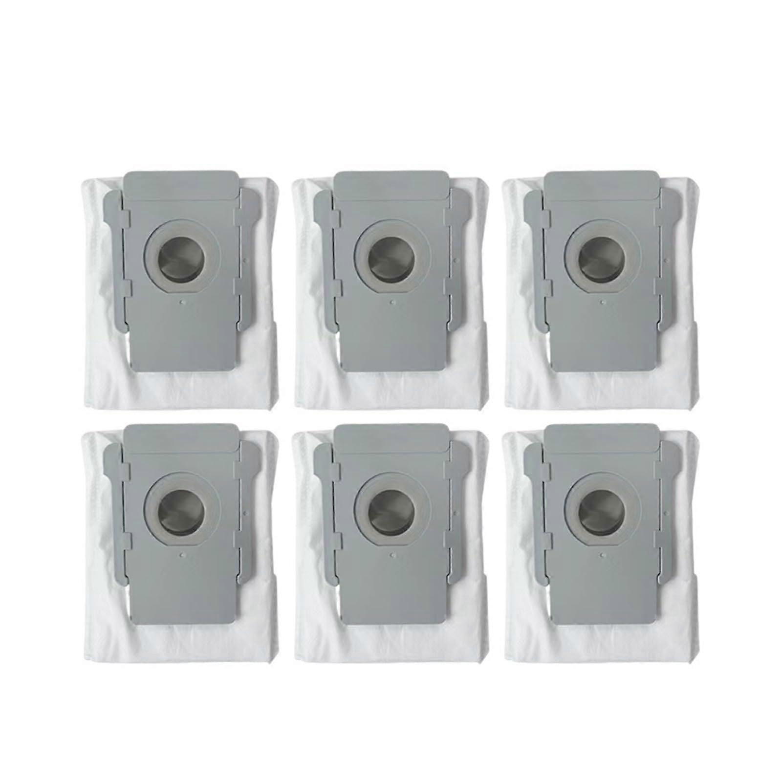 Vacuum Cleaner Bags Replacement for Roomba i7 Plus S9 Plus E5 E6 E7, Secure Fit, 6pcs