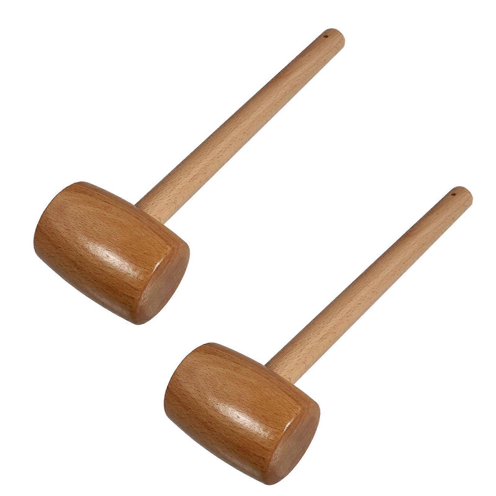 Seafood Mallet Cake Mallet Shellfish Cakes Hammer For Kitchen Use Composite Material Cracking Shellfish 29 5X7 2CM 2Pcs