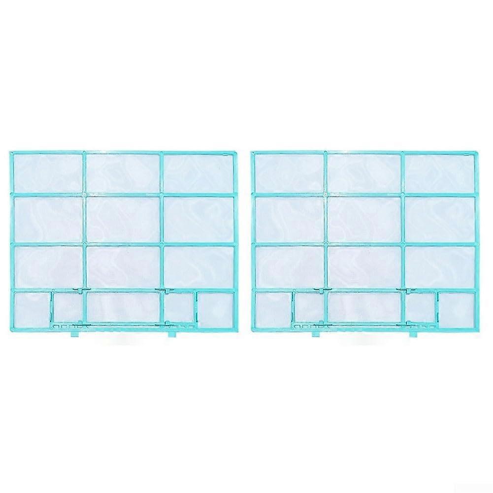 Air Conditioner Filter Screen for Midea Hualing Split AC 32x27.5cm Dustproof Mesh Reusable 2 Pack
