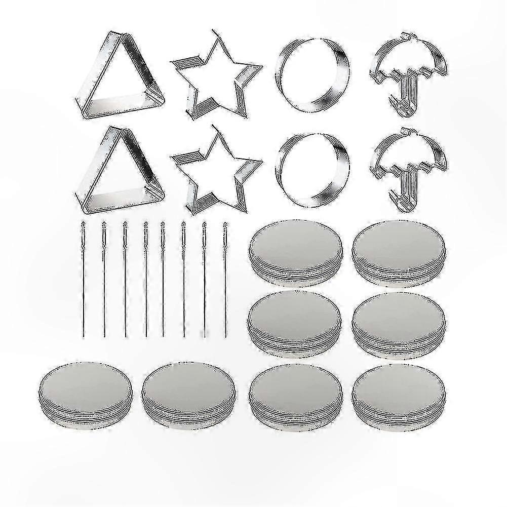 24-Piece Cookie Cutter Set with Tin Box and Needle for Baking Fun