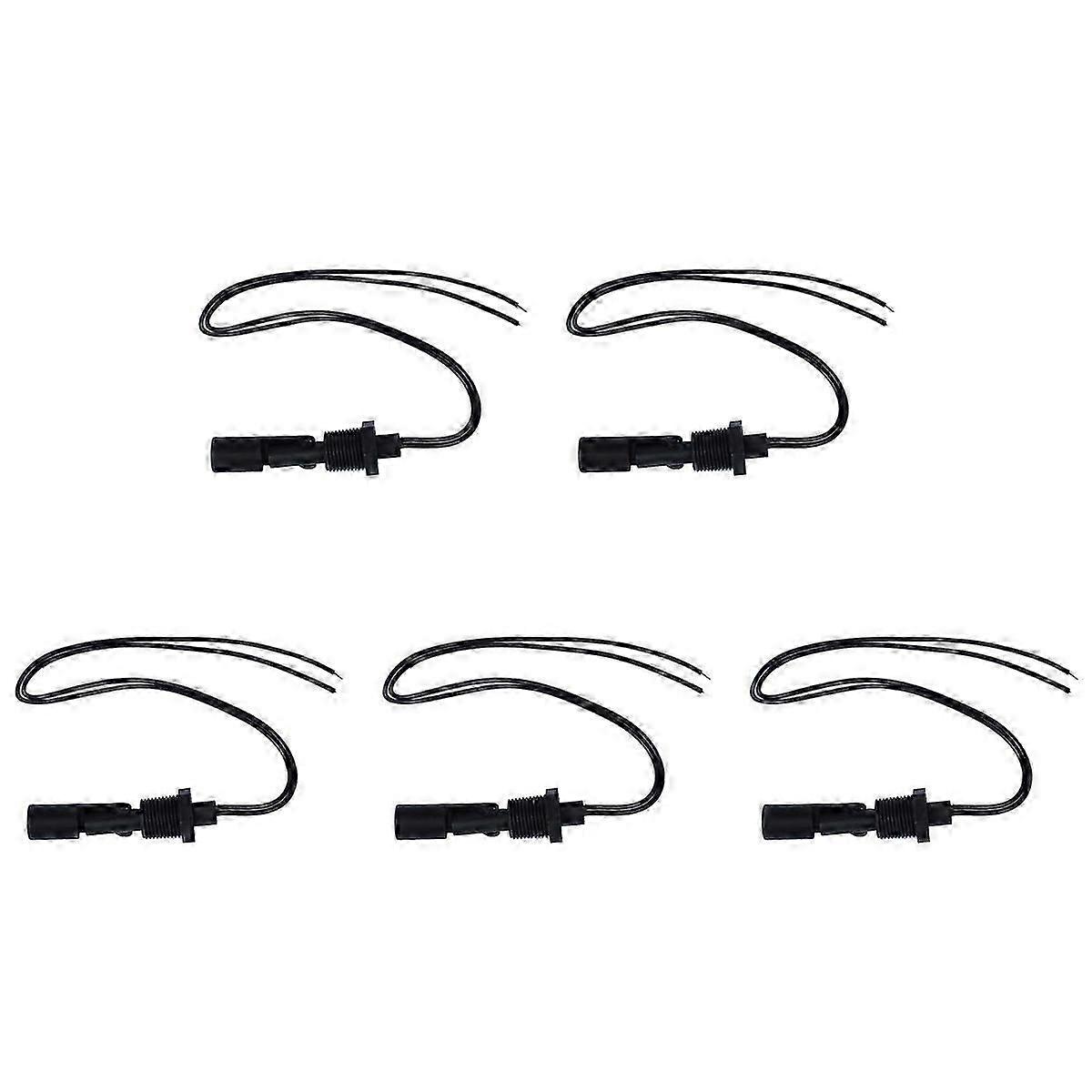 5X Horizontal Water Level Sensor Liquid PP Float Switches NO NC 100V DC 0.5A