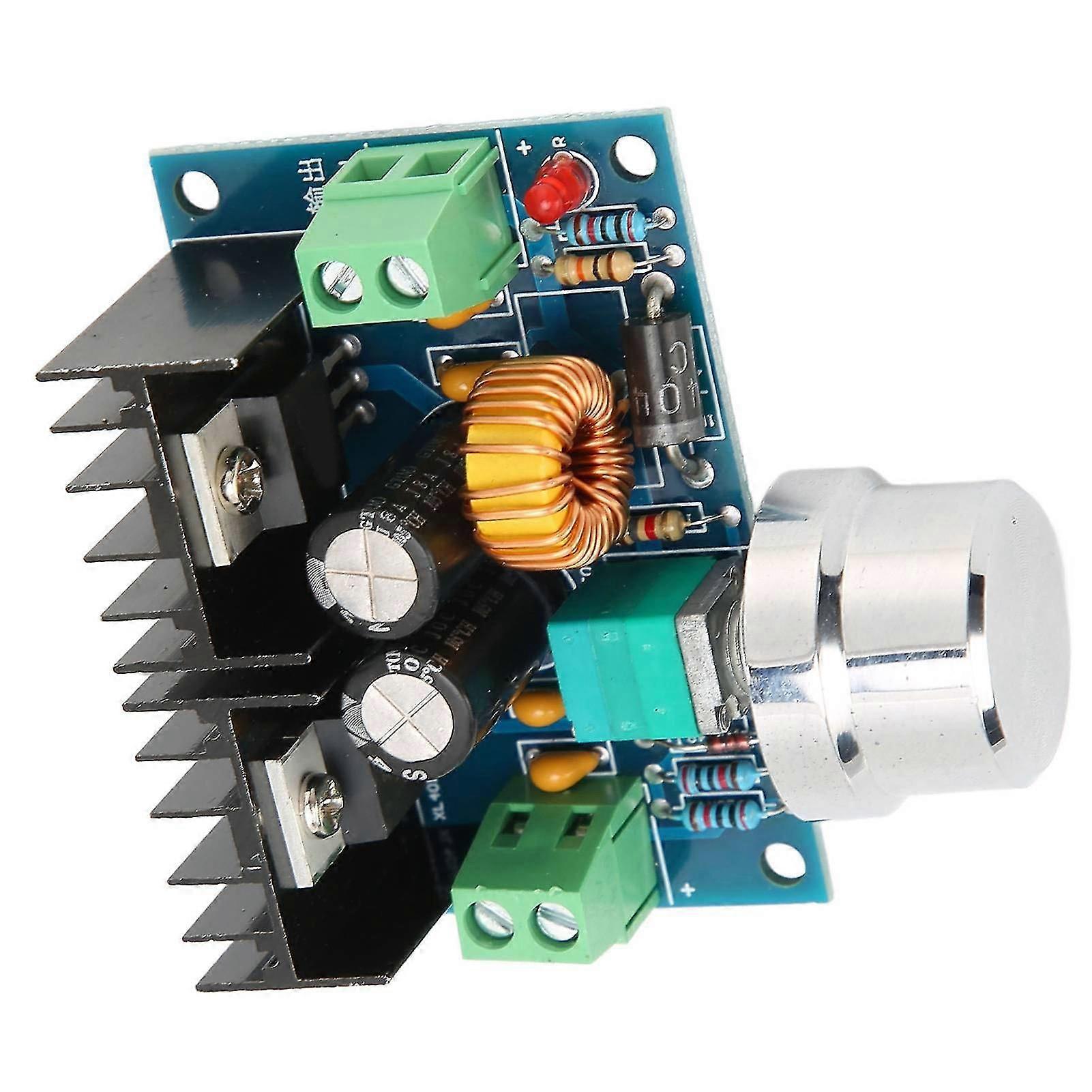 DC Voltage Regulator Plastic High Power Buck Module with PWM Modulation Maximum 8A 200W