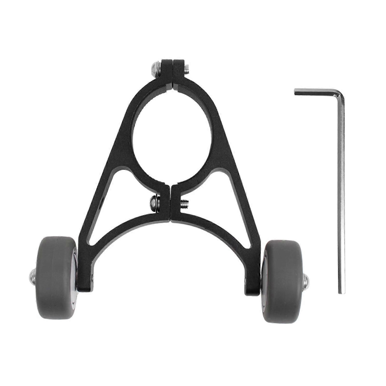 Electric Scooter Stand with 360° Rotation, Foldable Bracket, Durable Auxiliary Wheel Design