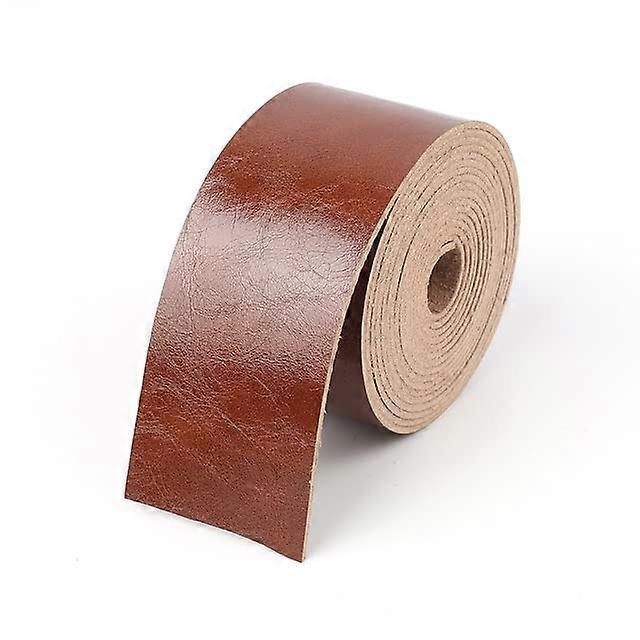 2 Meters Leather Strap for Bag Making and Belt Craft, MultiColor Durable Leather Strips