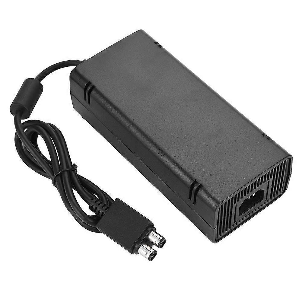 Power Adapter for Xbox 360 Slim with Stable Voltage Protection, Replacement AC Charger US Plug