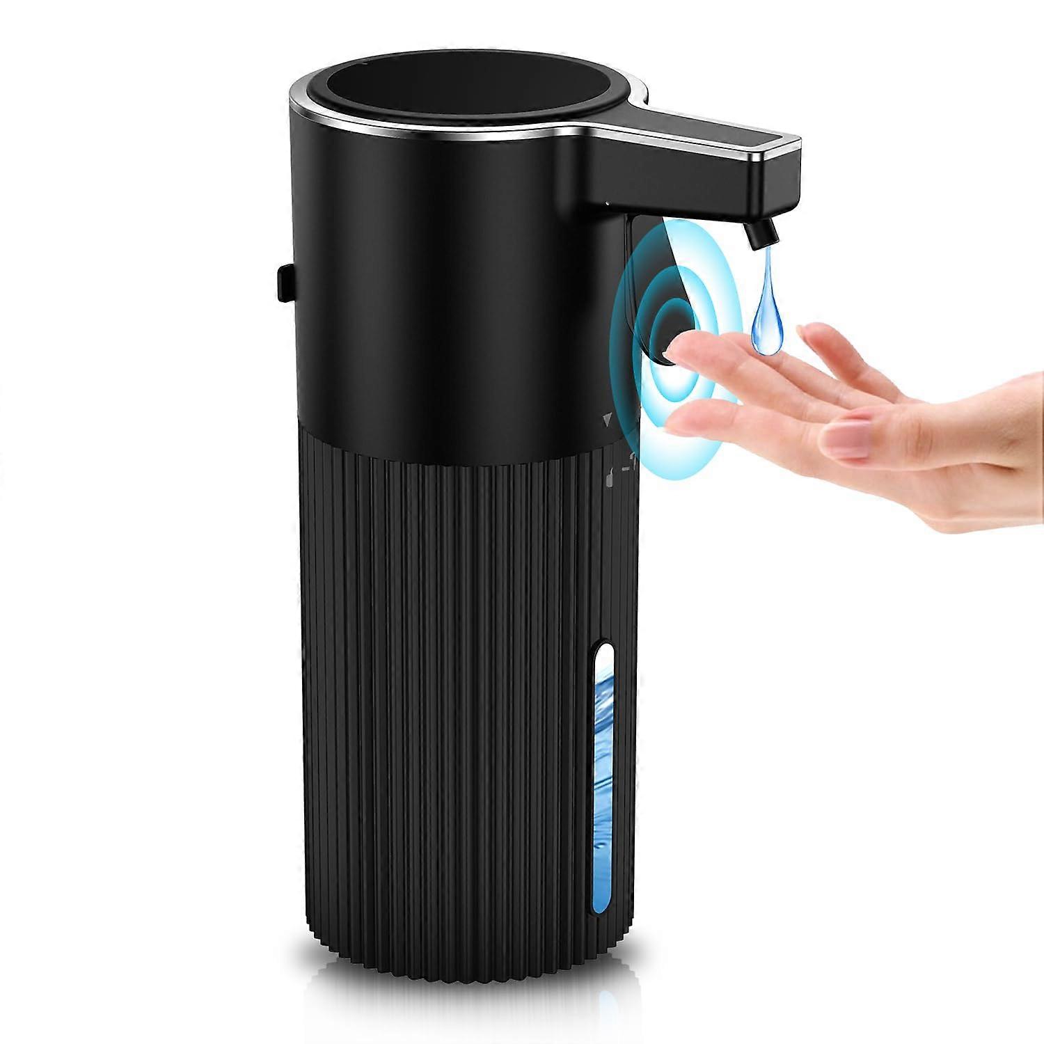 Automatic Wall Mount Touchless Soap Dispenser 14.2oz Battery Powered Adjustable Volume for Bathroom Kitchen