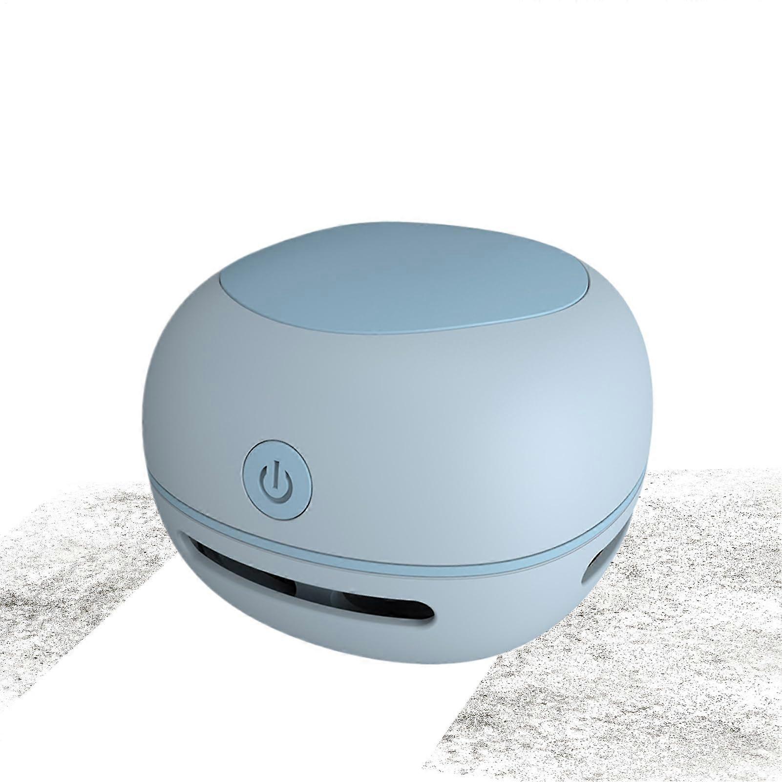 Desktop Vacuum Cleaner with Powerful Suction, Rechargeable Mini Table Dust Sweeper for Crumbs
