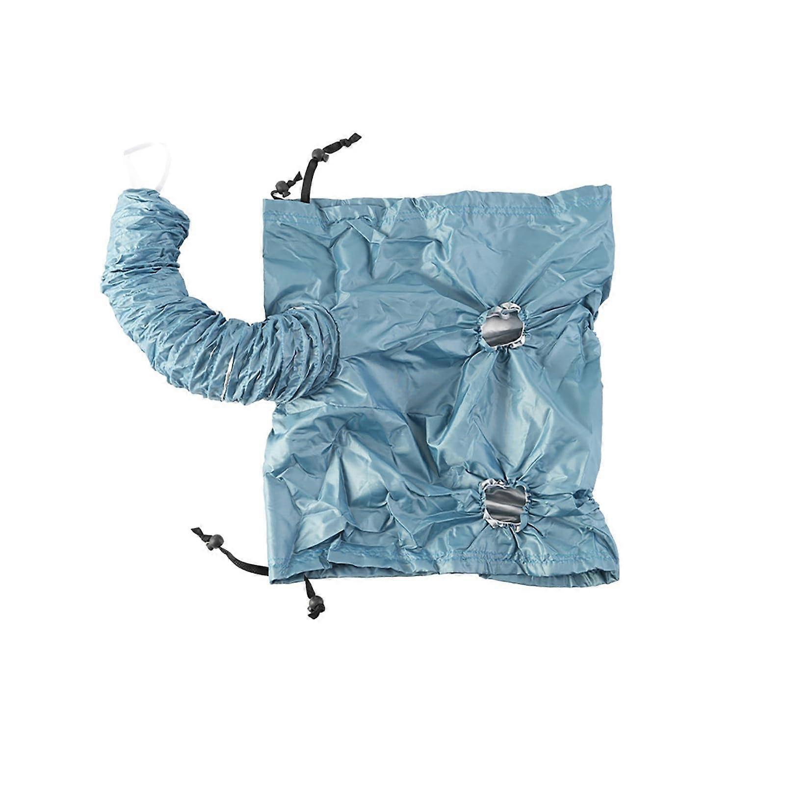 Adjustable Dog Drying Bag for Large Pets with Hands Grooming and Noise Reduction