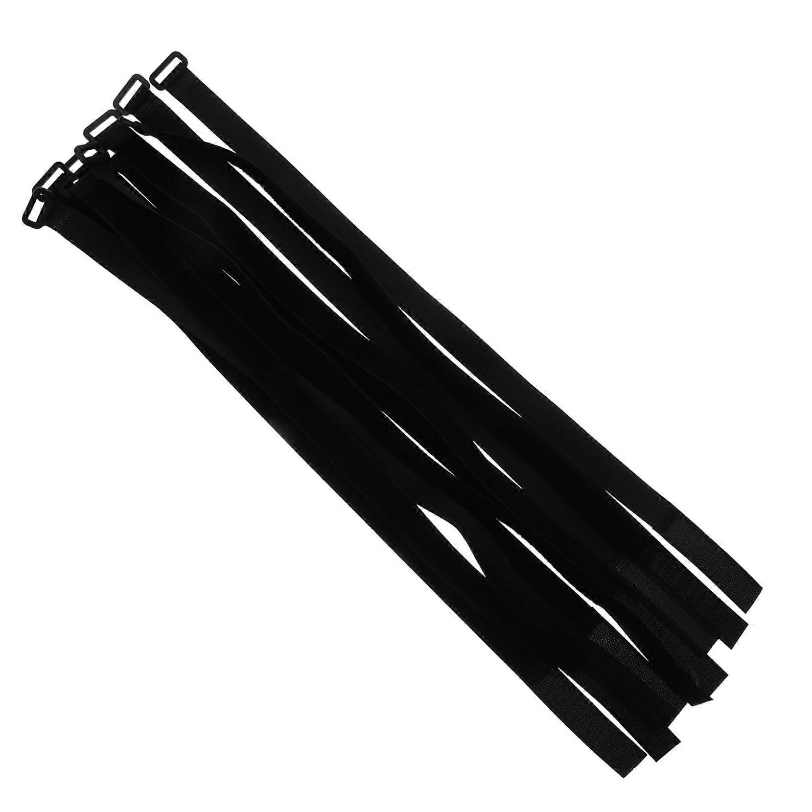 10pcs Reusable Hook and Loop Straps for Cable Management and Versatile Organization