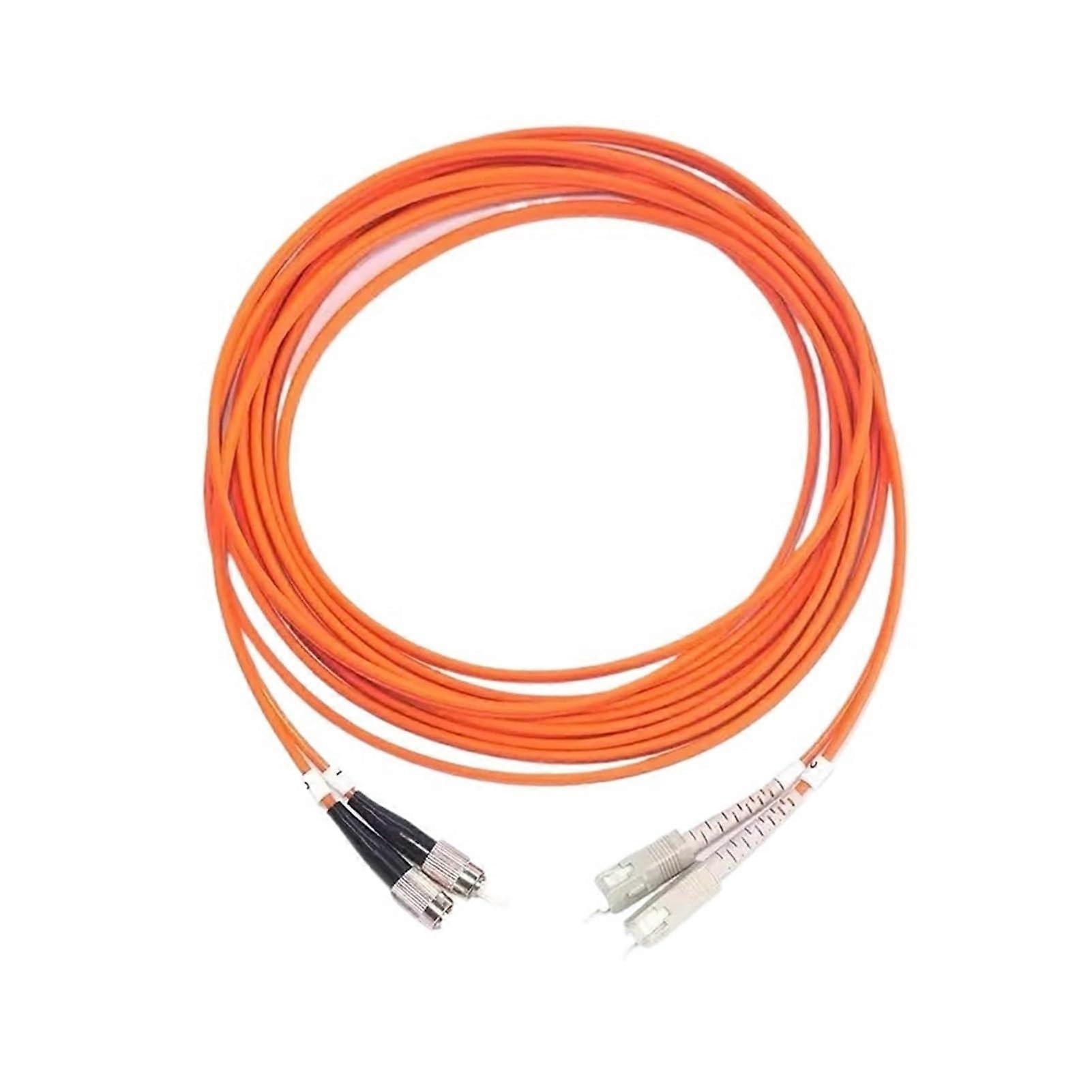250m LC LC Armored Multimode Fiber Optic Patch Cord Dual Core Long Distance Connectivity
