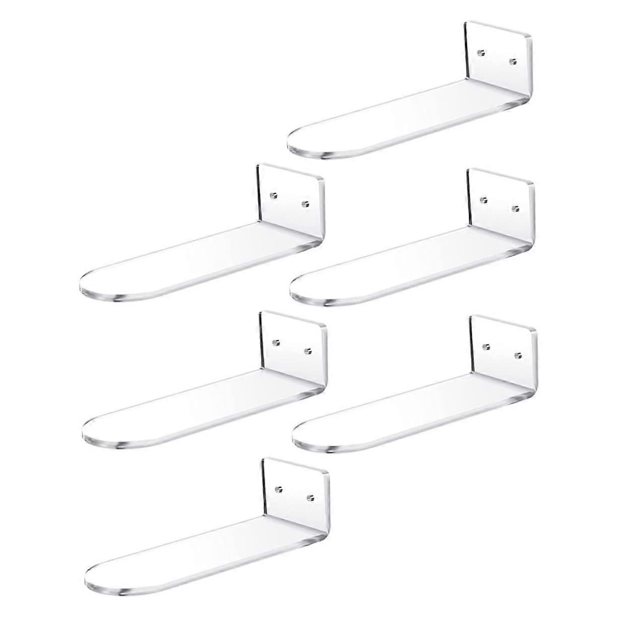 Wall Mounted Shoe Rack Floating Display Shelf for Retail and Home SpaceSaving Durable Design