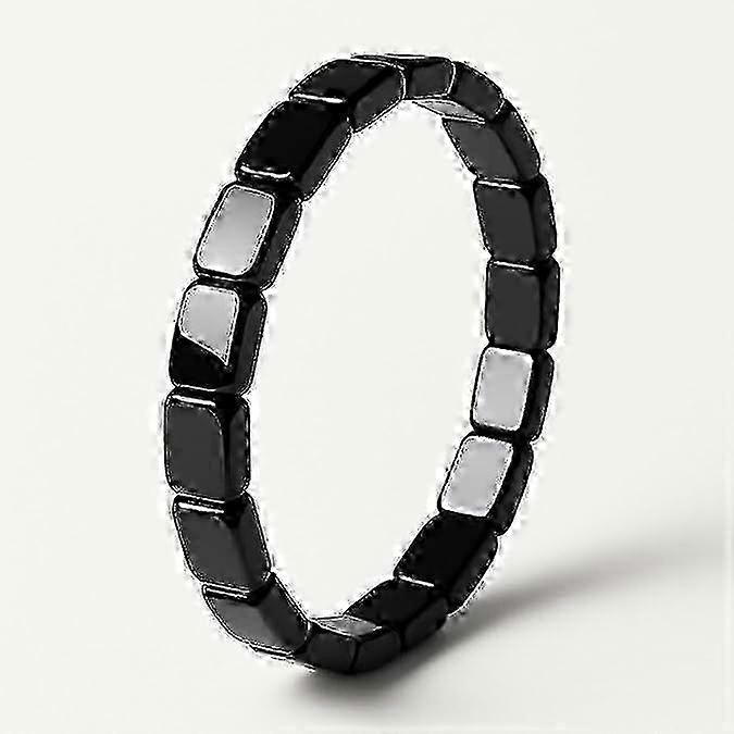 Durable Hemys Hematite Bracelet for Men - Stylish Accessory Choice