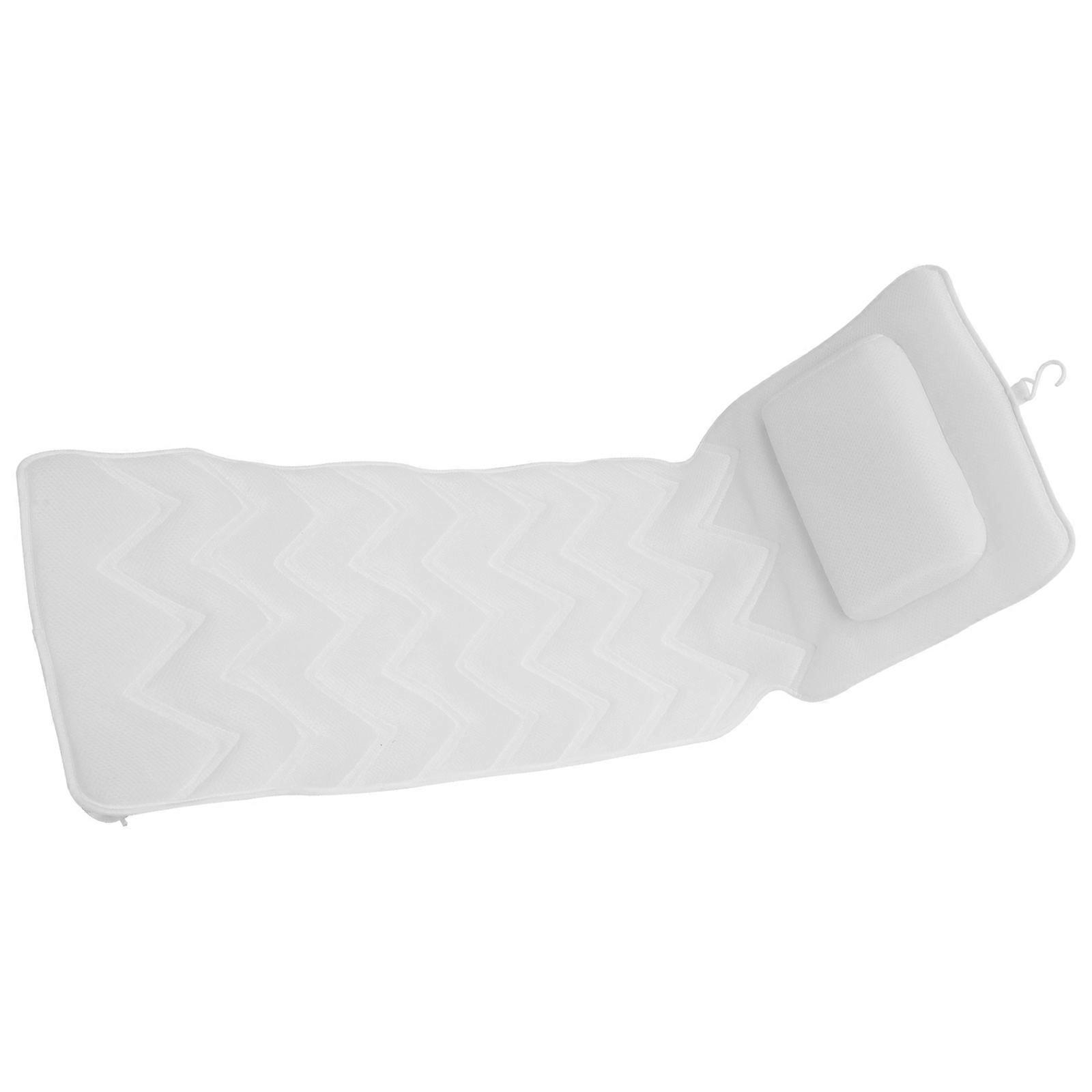 Bath Pillow Elastic Bathroom Back Cushion for Head Neck Rest