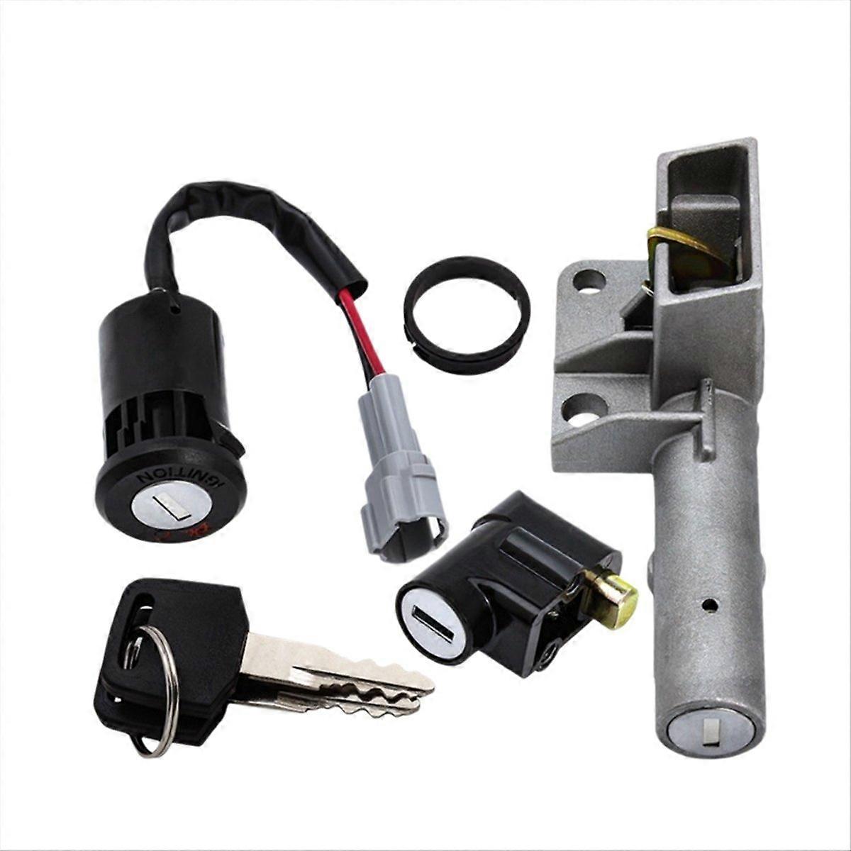 Electric Off-Road Ignition Switch Battery Box Lock for 