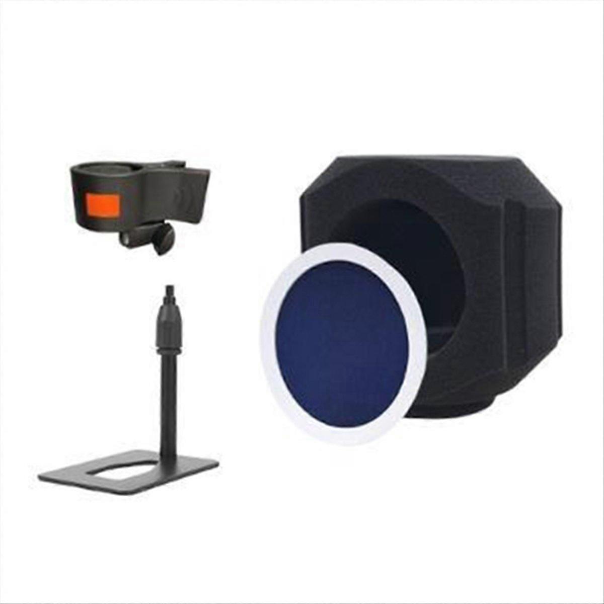 Microphone Windshield Sound Isolation Shield Foam Microphone Cover,D