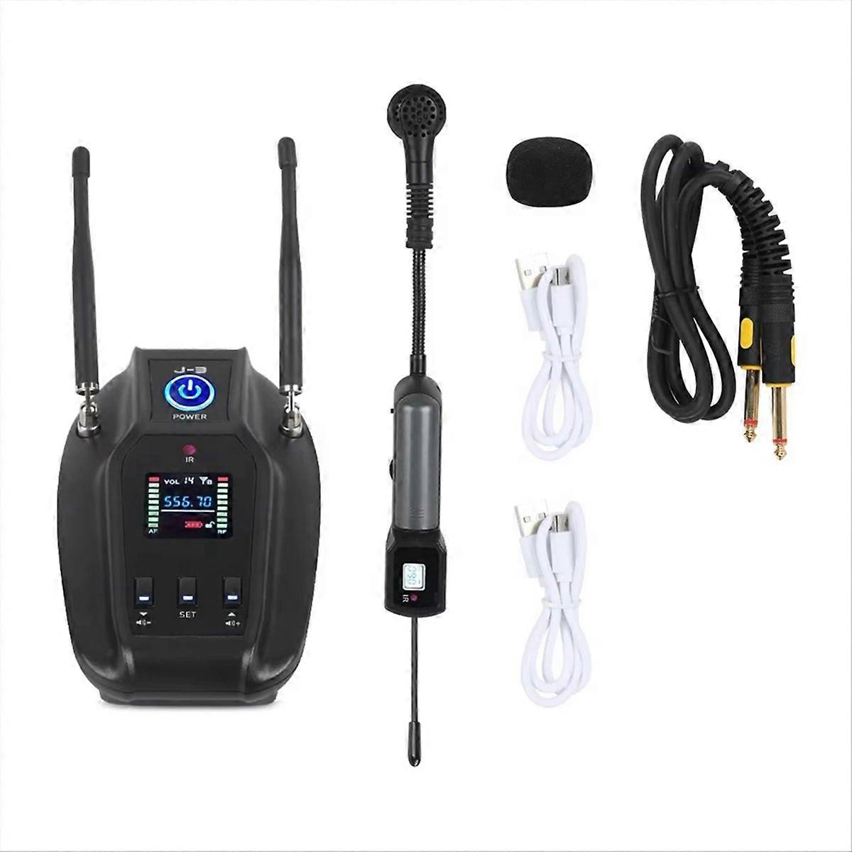 UHF True Diversity Pickup Microfono Sassofono Wireless