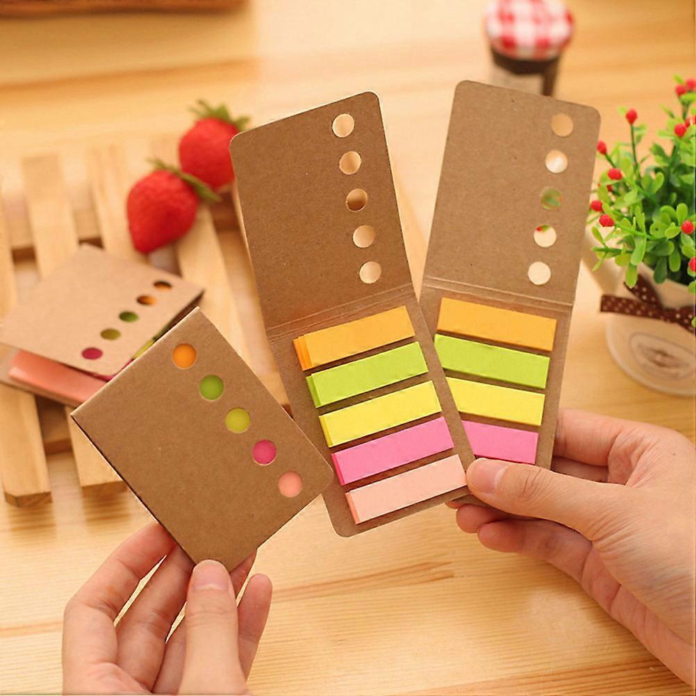 Memo Pad for Note Taking 10Pcs Practical Self-Stick Notepads