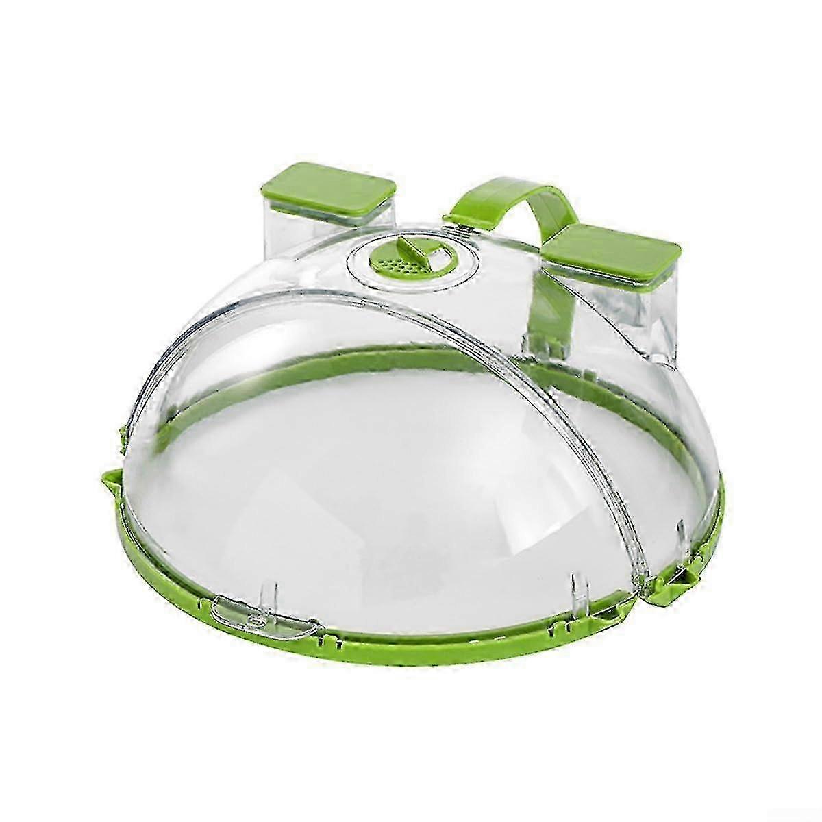 Cleverly constructed 10' steam cover keeps fresh while reducing cleaning effort