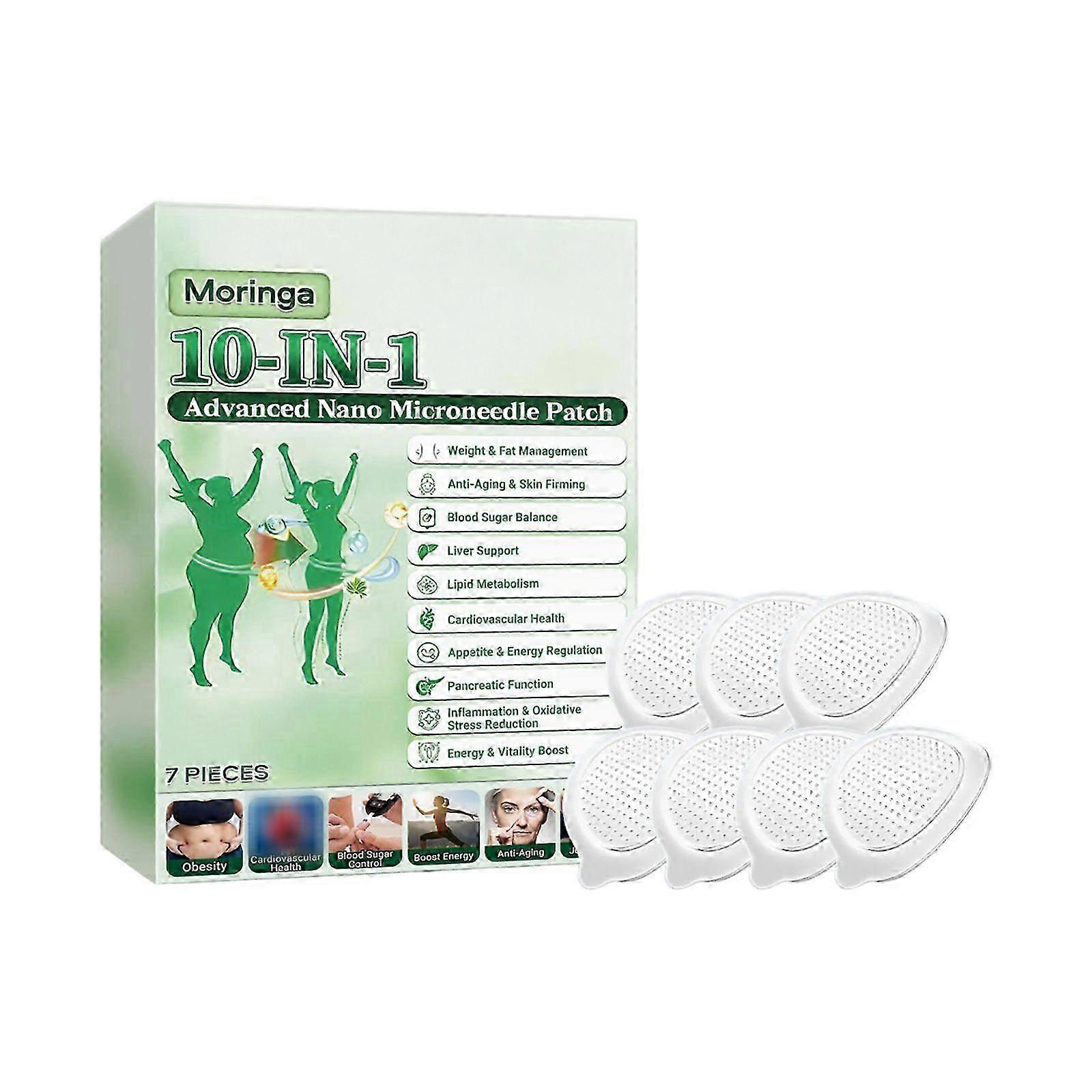 Moringa Composite 10-IN-1 Advanced Nano Microneedle Patch