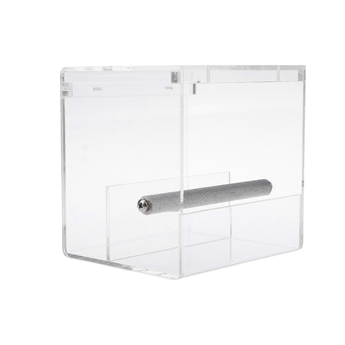 Window Bird Feeder Transparent Tray for Bird Use 2Pcs Set