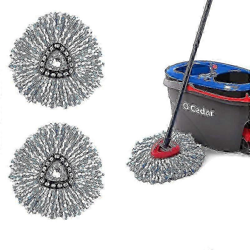 1/3/4/6 Pcs Vileda/o-cedar Microfiber Mop Replacement Pads