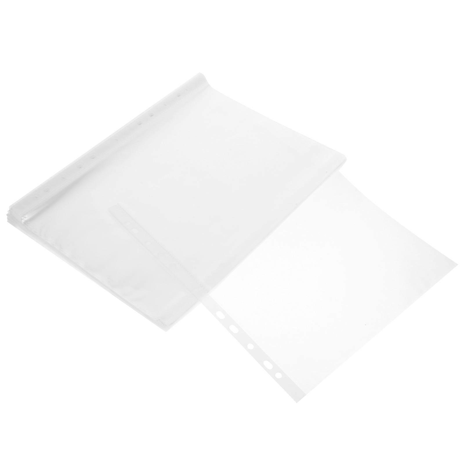 Practical Binder Folders for Storage 200Pcs Transparent PP Document Protectors