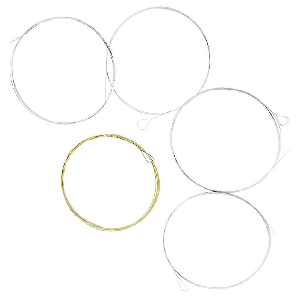 Banjo Strings 5 String Banjo Strings for Playing 5Pcs Stainless Steel Wire