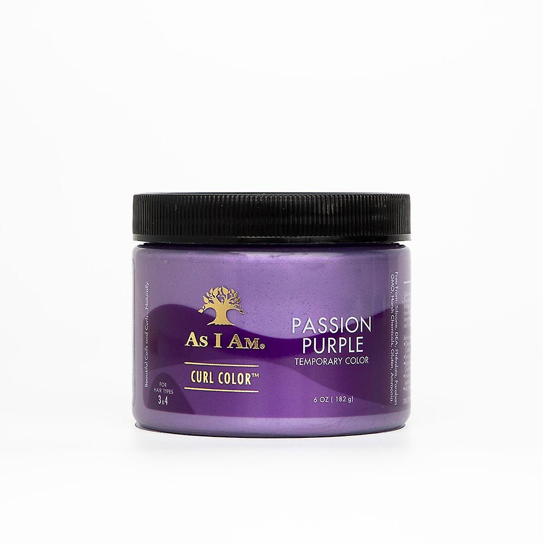 As I Am Curl Color - Passion Purple, 6 Oz
