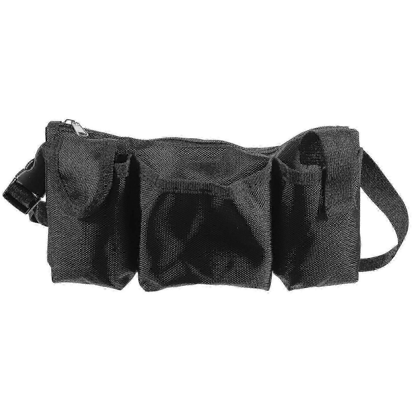 Tool Storage Pouch Waist Bag for Storage Use 6Pcs Canvas with Multiple Pockets