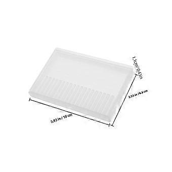 Transparent Nail Drill Bits Organizer for Storage Use with Reusable Plastic Container