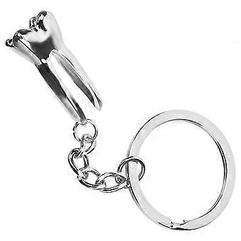 Tooth Keychain Creative Keychain Key Ring Backpack Key Hanging Decor Dentist Gift