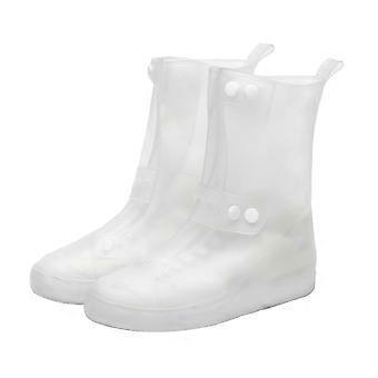 Reusable Waterproof Shoe Covers Anti-Slip Rain Shoe Covers Snap Button Shoe Covers for Rain Snow Mud Men Women Sneakers,xx