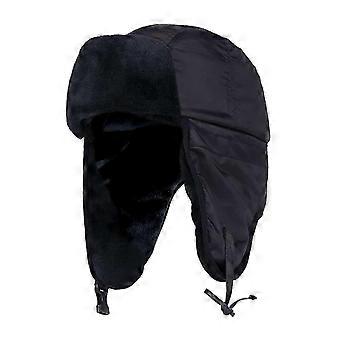Mens Waterproof Fleece Lined Thermal Trapper Hat
