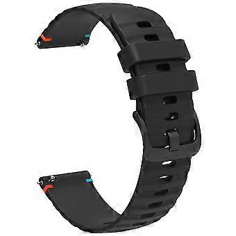 For Samsung Galaxy Watch7 44mm/ 40mm/ Watch FE 40mm/ Watch6 44mm/ 40mm Universal 20mm Silicone Watch Strap
