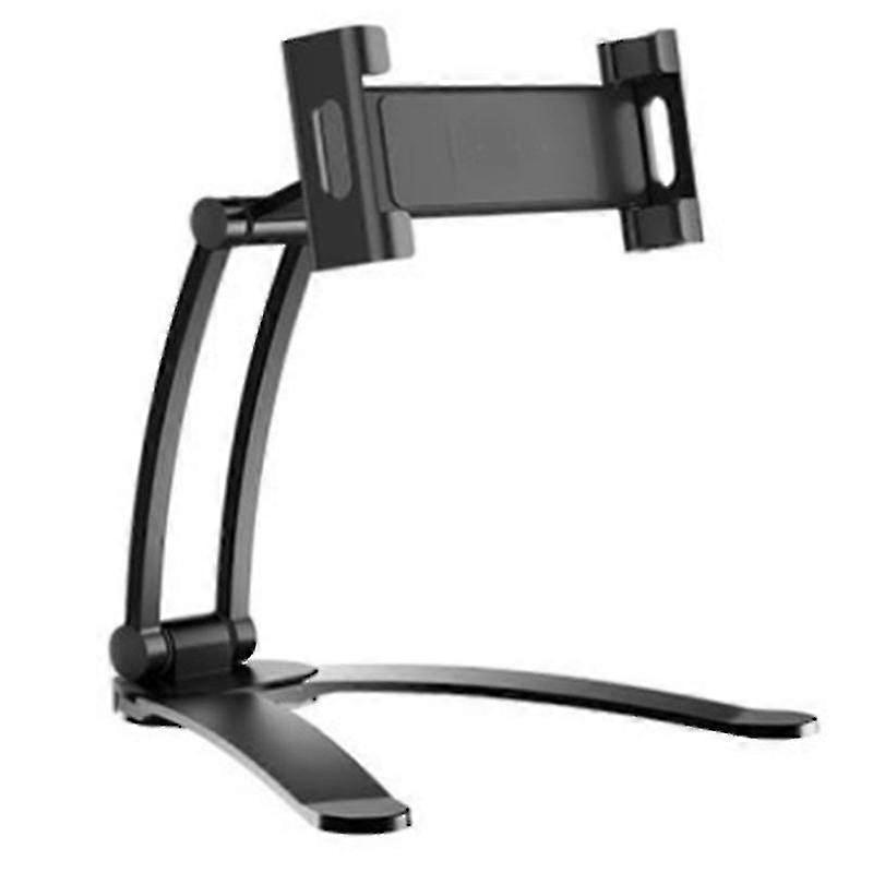 Rotating Wall-mounted Stand, Compatible With Tablet Stand Below 15.6-inch Black