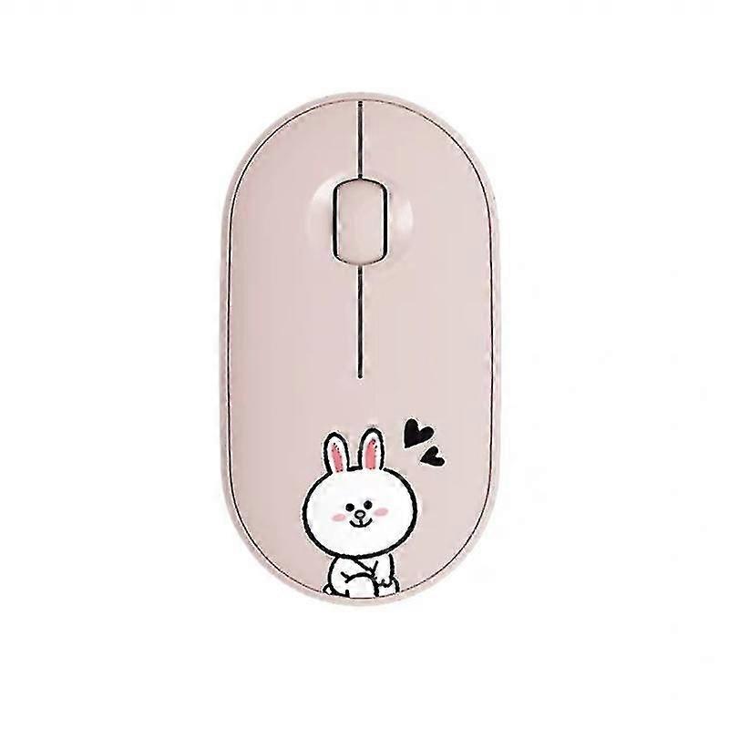 Bluetooth Mouse Tablet Accessories Mini Cartoon Mute Wireless Mouse