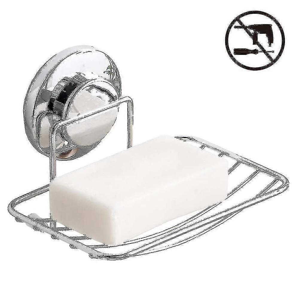 Single Floor Super Powerful Vacuum Suction Cup Soap Dish