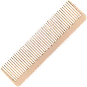 Metal Barber Hair Styling Comb in Golden Zinc Alloy Material