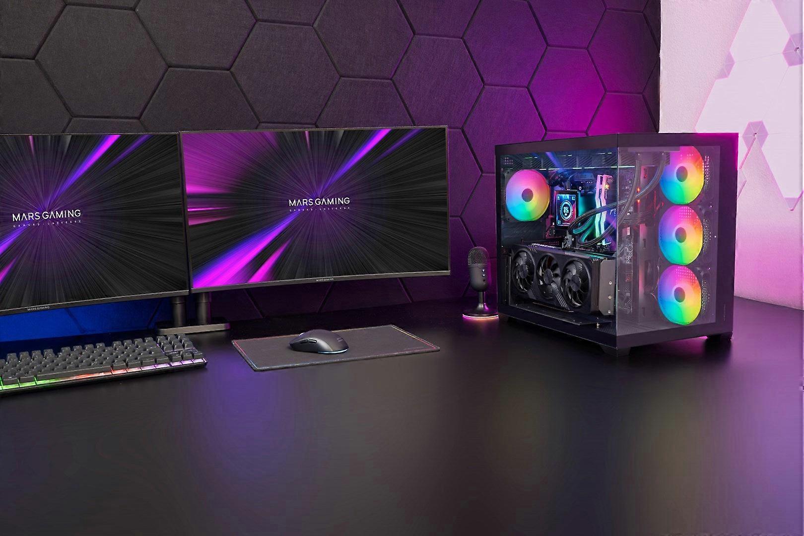 Mars Gaming Mcv5 computerkabinet Midi Tower sort