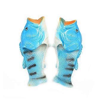 Unisexe Simulation 3d Poisson Pantoufles Drôle D’été Mode Flip Flops Pour L’extérieur TAO