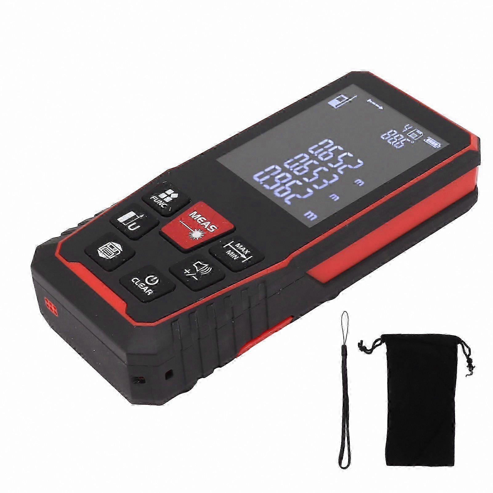Digital Laser Distance Meter, 100m Range Measurement Tool
