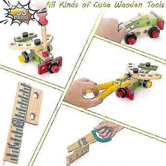 Children's Tool Kit with Building Toy Set for Imaginative Play and Early Learning Development